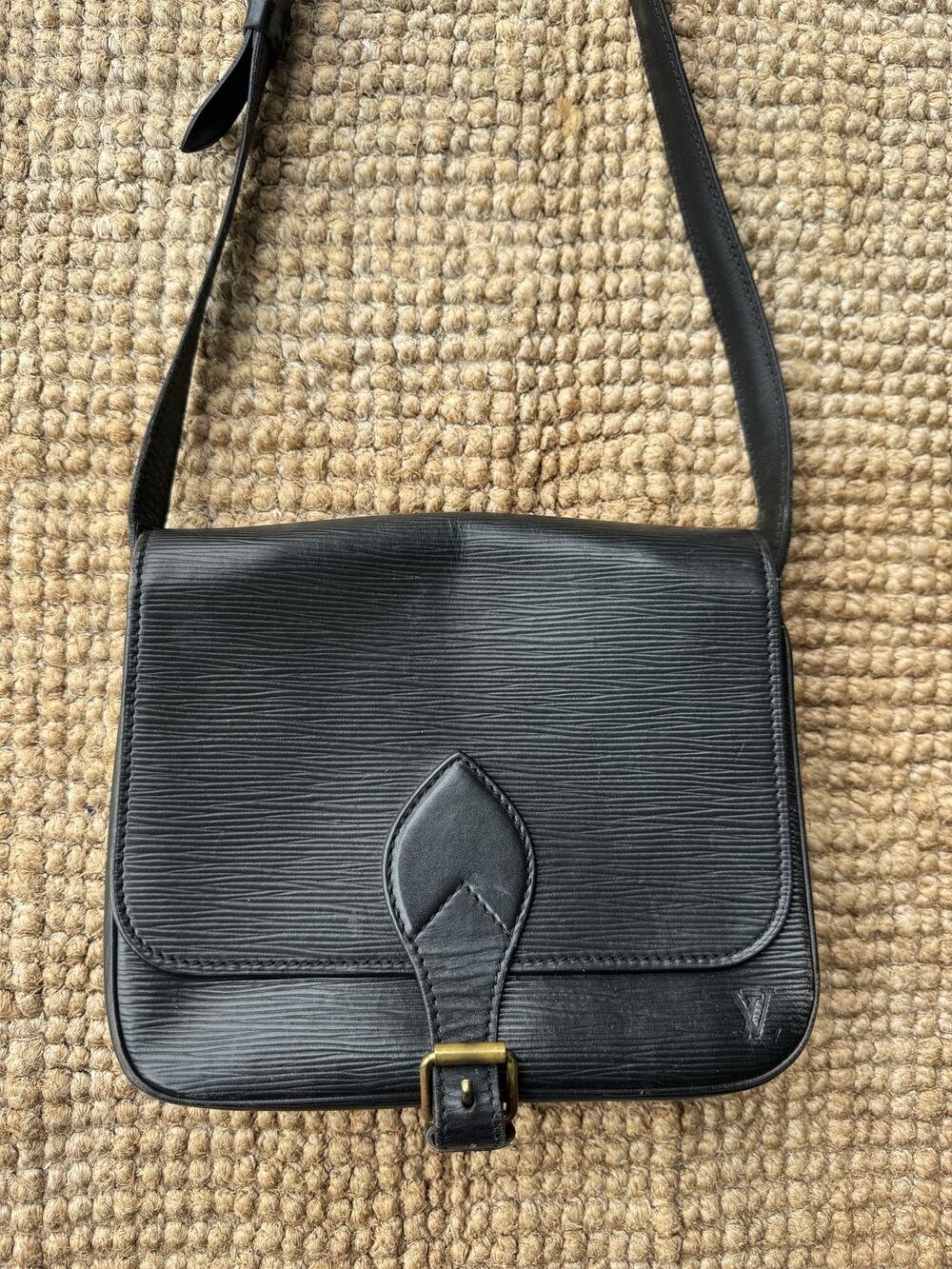 Louis Vuitton Epi Leather Cartouchiere Crossbody Bag